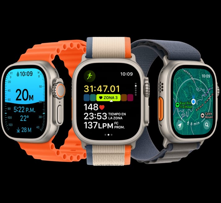 Apple Watch Ultra Con 2 Pulsos